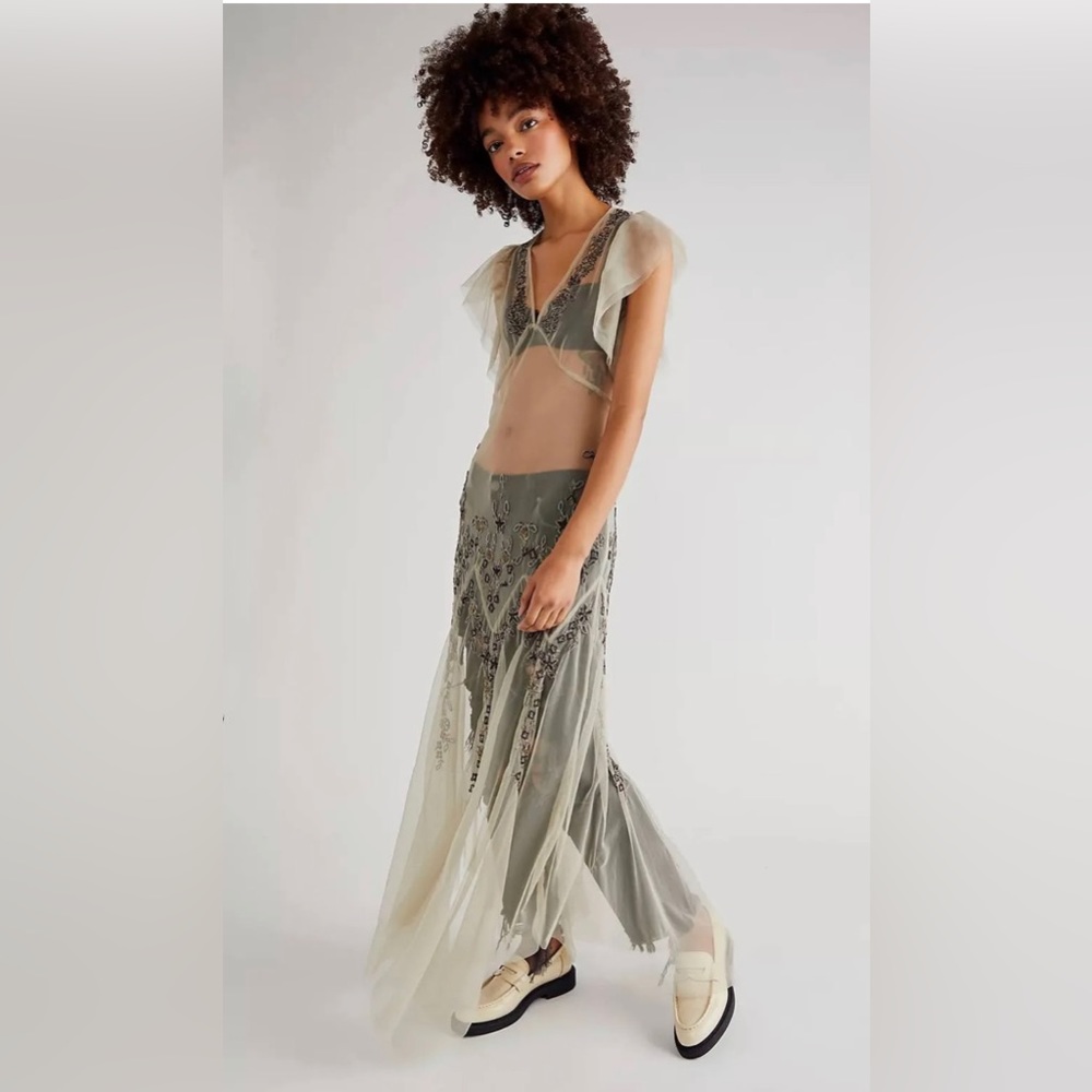 Free People Embellished Dress